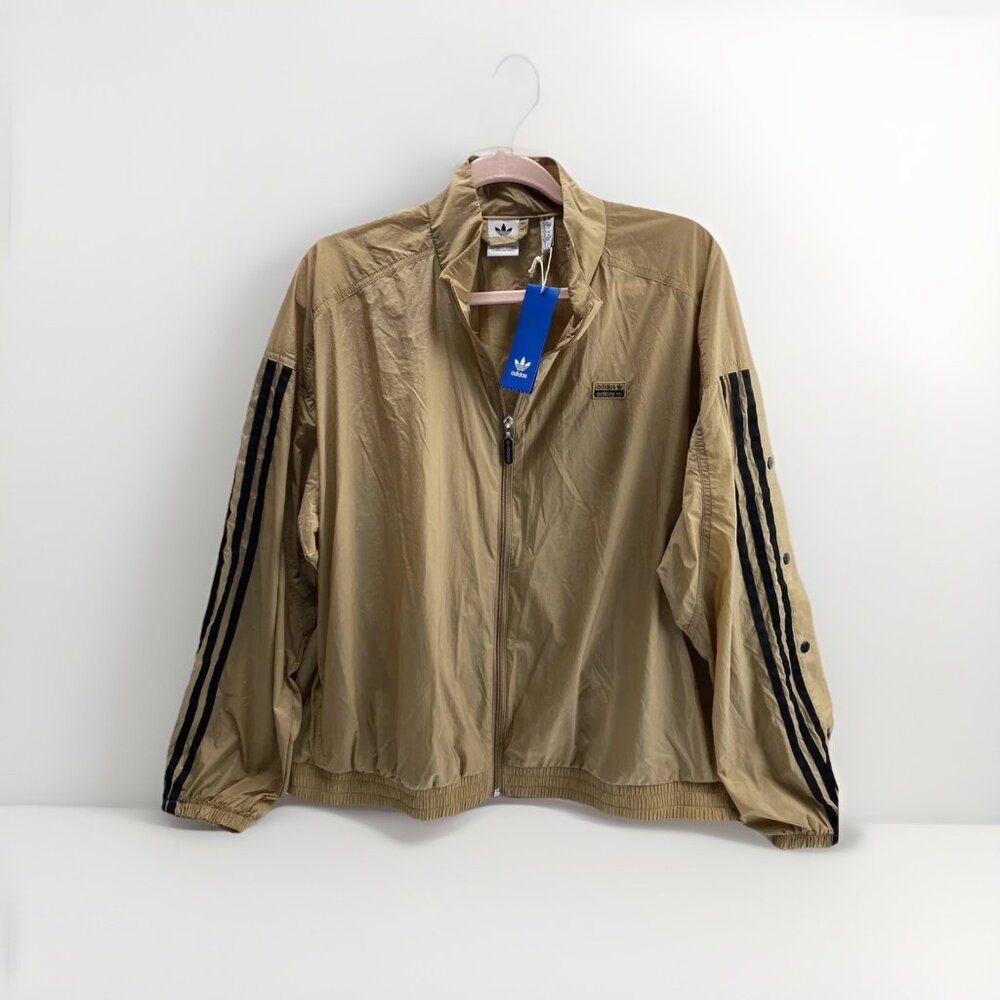 Adidas Women’s Plus Size 1X Lightweight Pull-Away Jacket Spring Athletic Layer